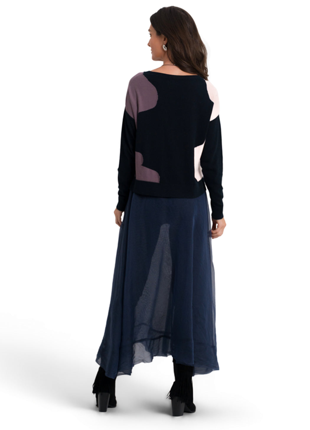 Planet Combo Clouds Sweater