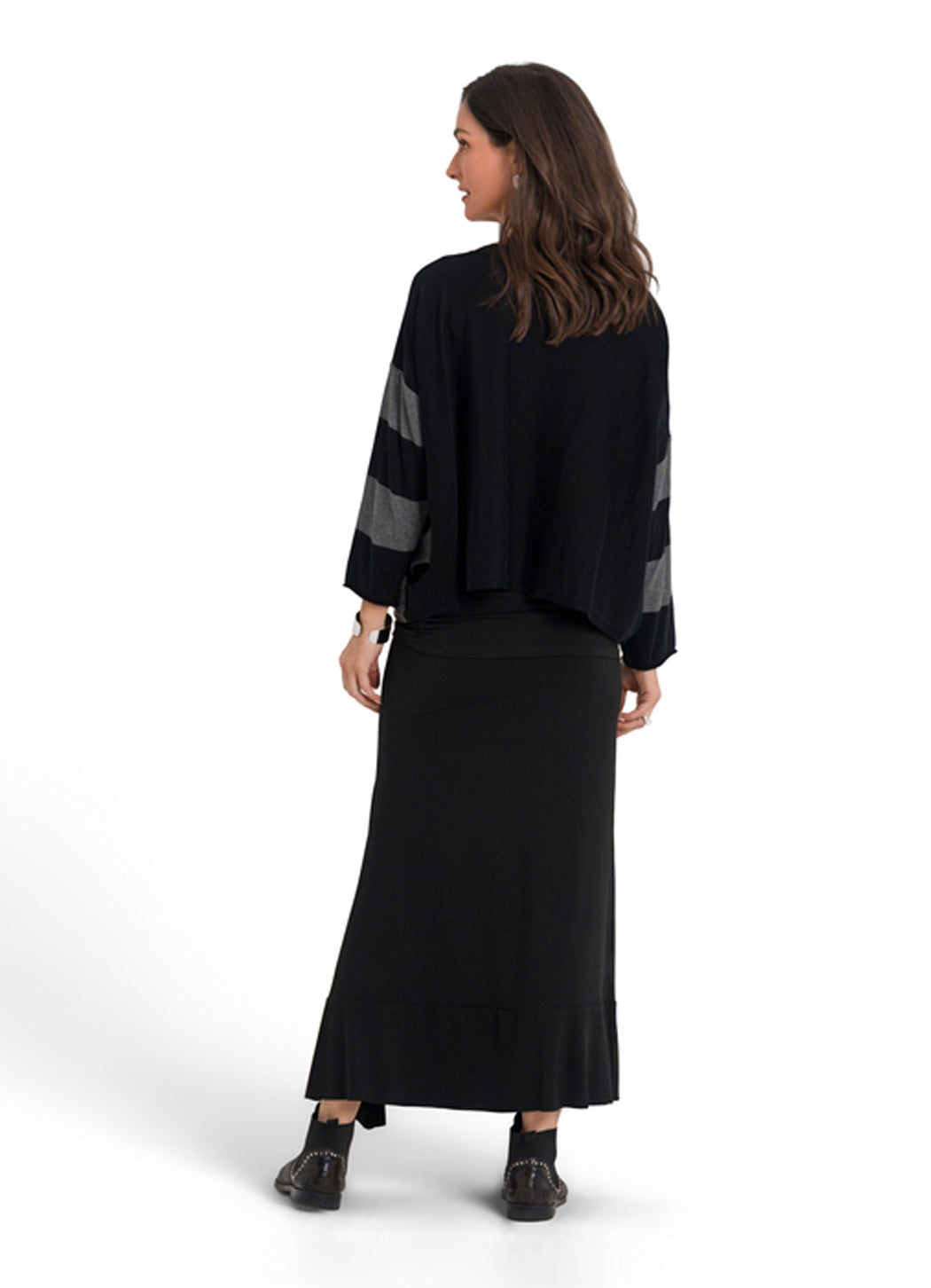Planet Two Tone Ovals Sweater