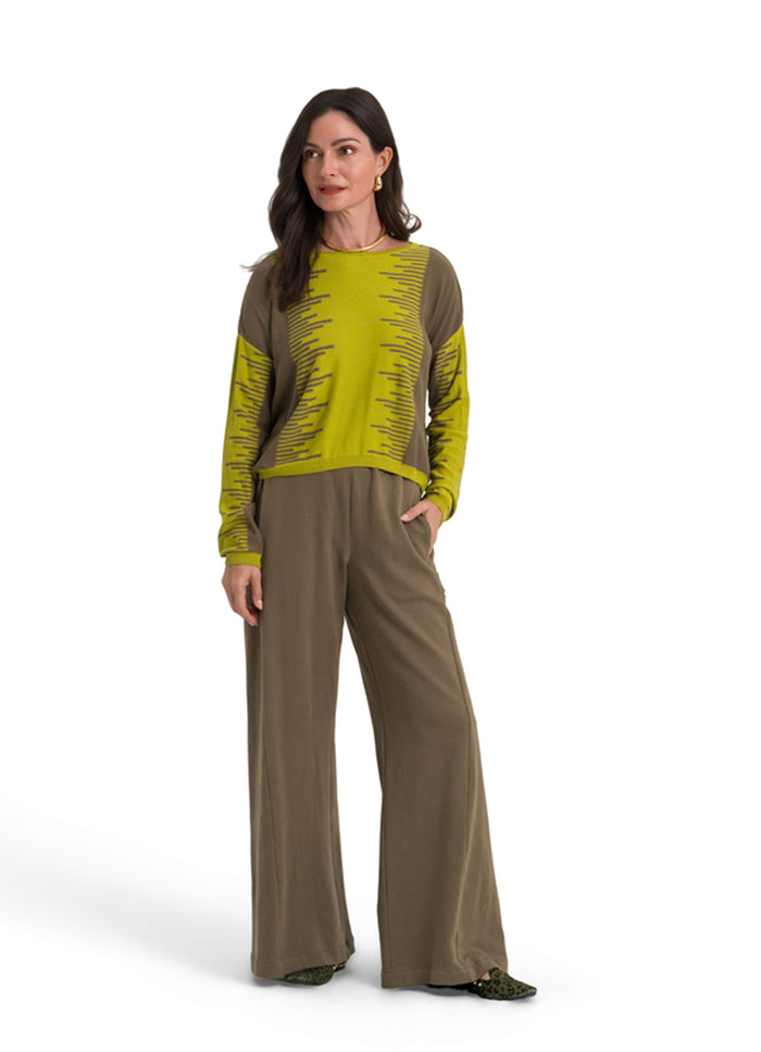 Planet Flat Lined Sweater