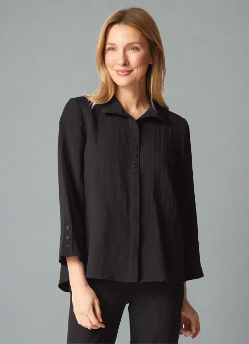 Habitat Express Solid Hidden Placket Shirt