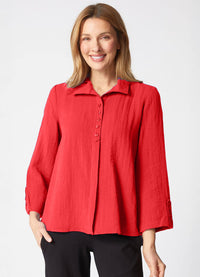 Habitat Express Solid Hidden Placket Shirt