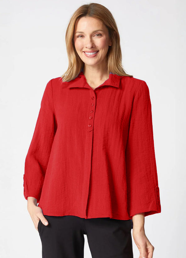 Habitat Express Solid Hidden Placket Shirt