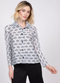 Olivia Parisian Pleats Night Out Jacket