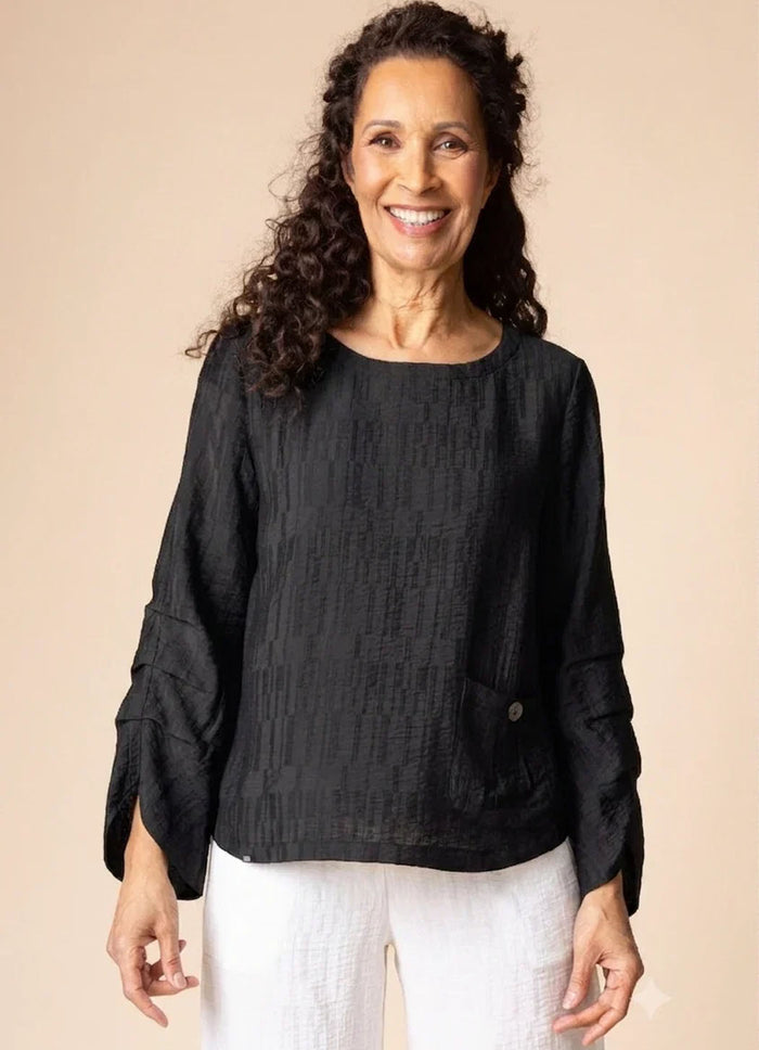 Habitat Jacquard Pleat Pullover