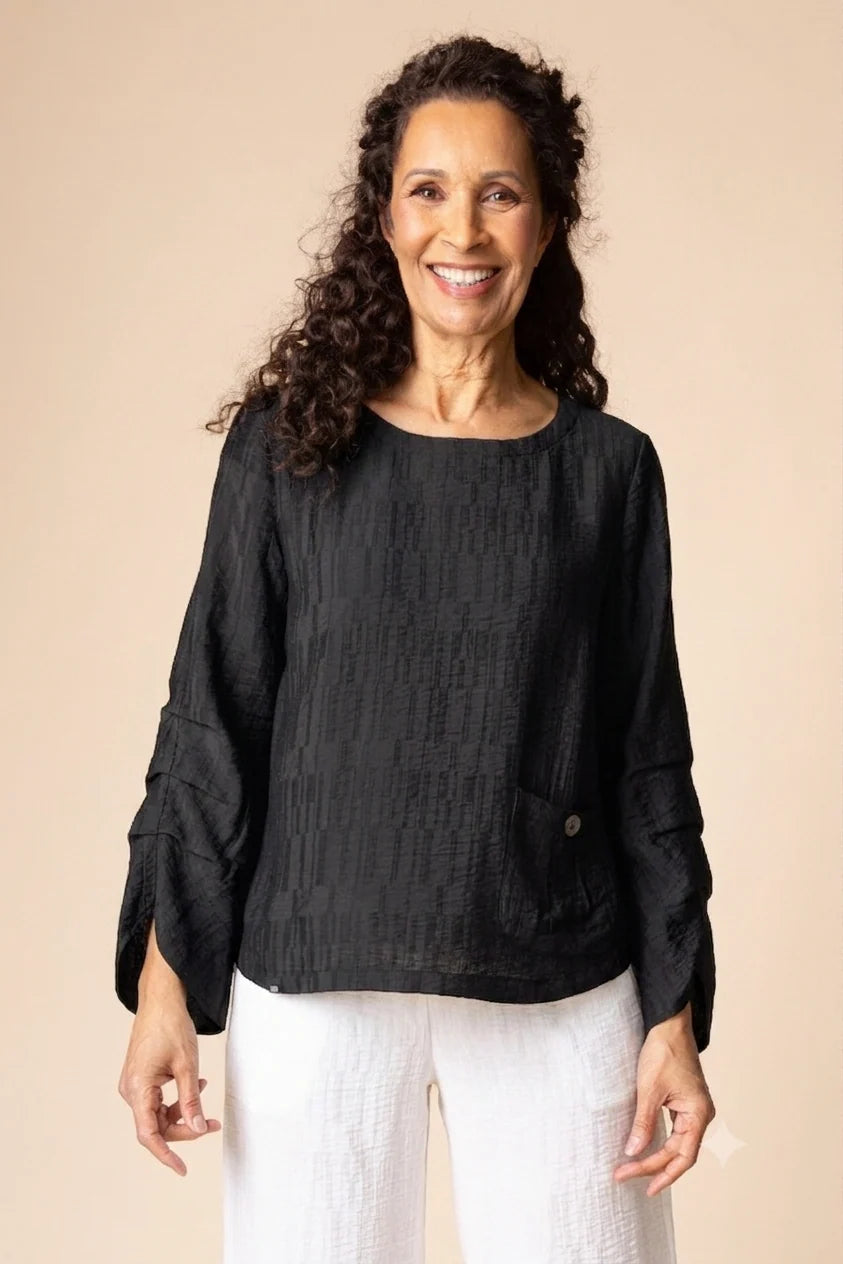 Habitat Jacquard Pleat Pullover