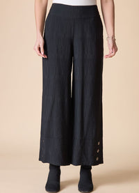 Habitat Jacquard Button Hem Pant