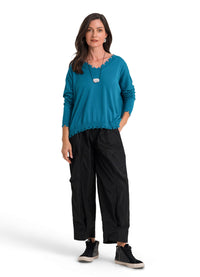 Planet Shabby V-Neck Sweater