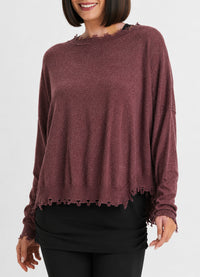 Planet Shabby V-Neck Sweater