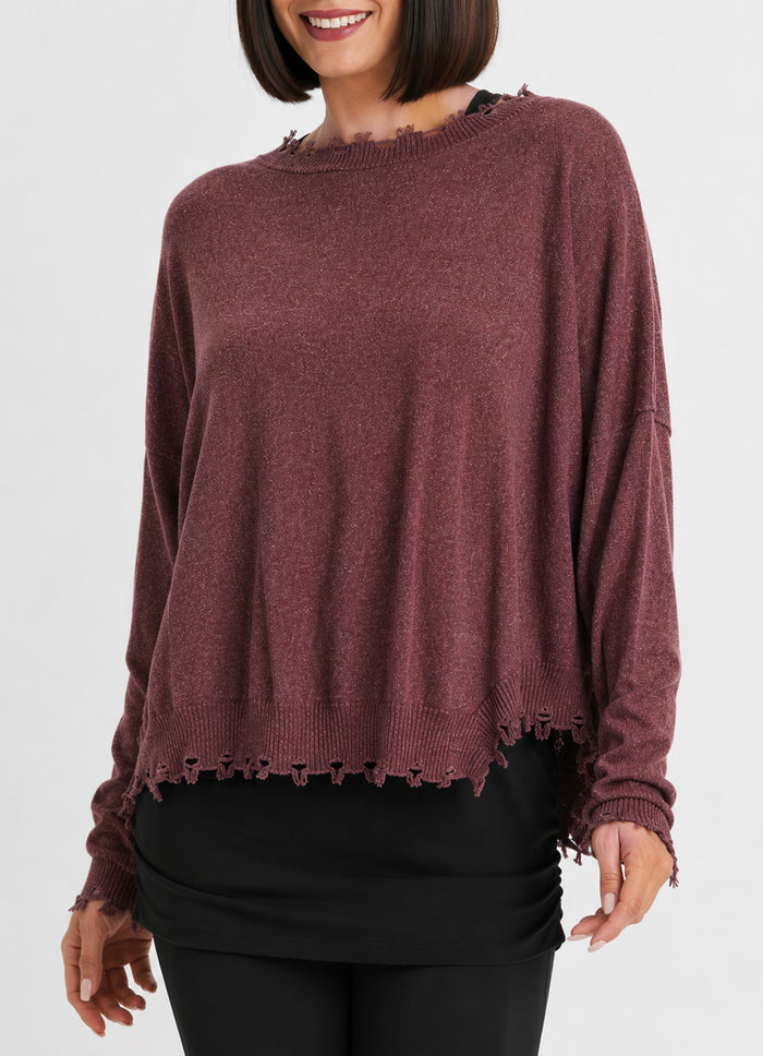 Planet Shabby V-Neck Sweater