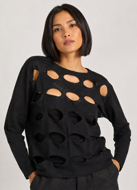 Planet Solid Ovals Sweater