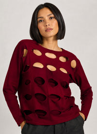 Planet Solid Ovals Sweater