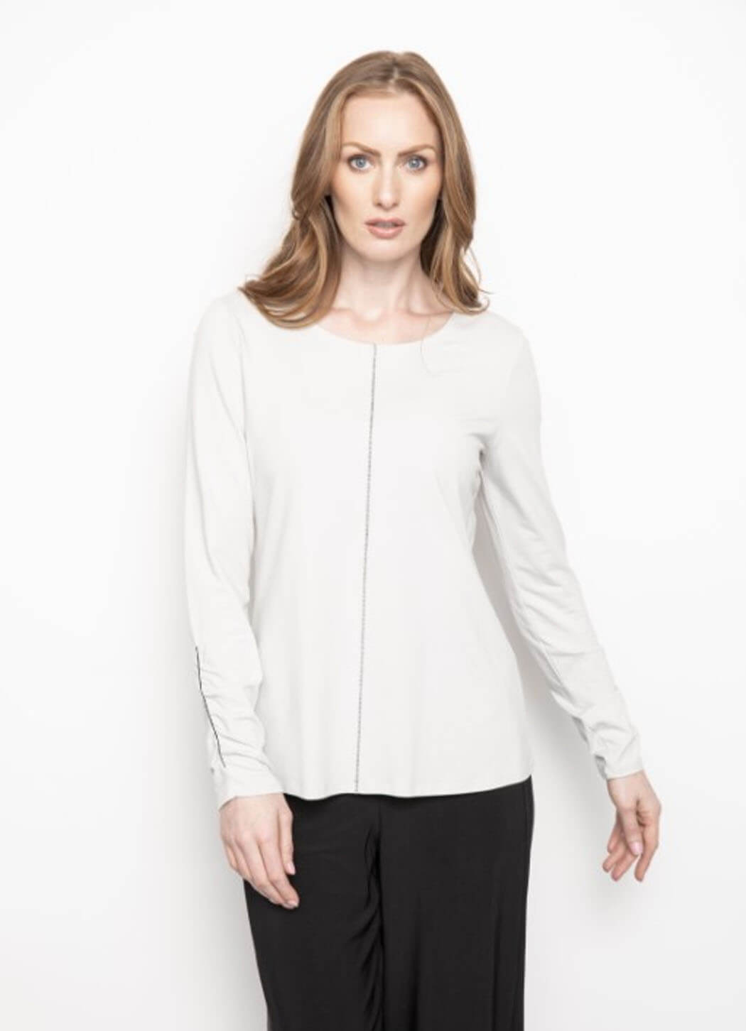 LIV Essential Layers Ruched Sleeve Tee