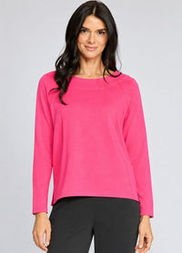 Olivia Essential Knits Layering Crew Neck Tee