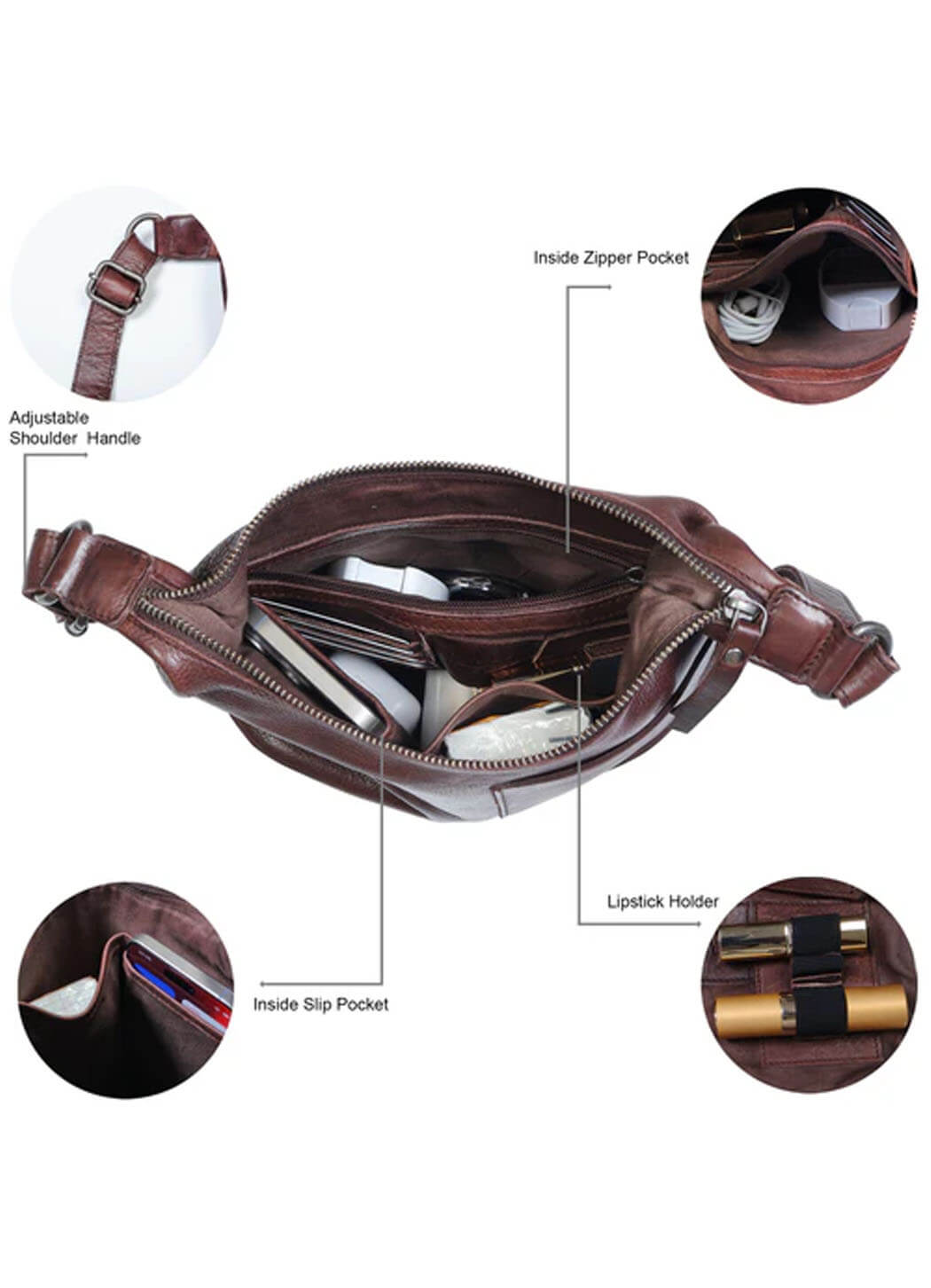 Latico Kerry Leather Crossbody