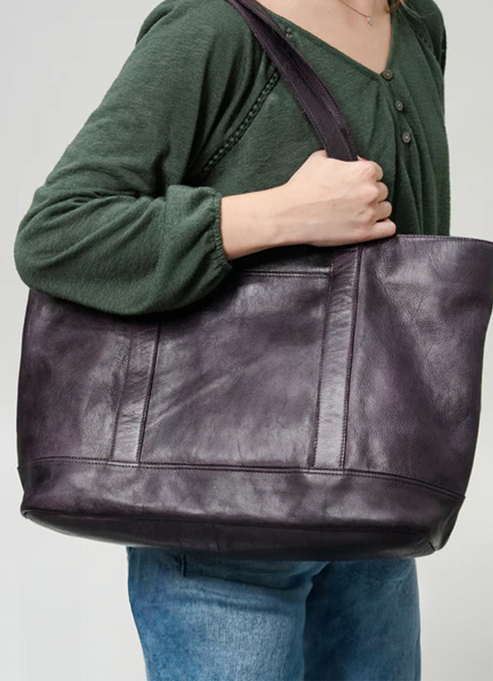 Latico Leathers Carmen Handcrafted Leather Tote