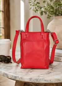 Latico Leathers Fay Handcrafted Leather Crossbody Bag