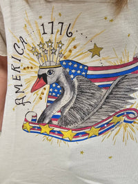 A Rare Bird Shop - America Swan Tattered Tee