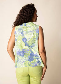 Habitat Destination Unknown Drape Collar Top