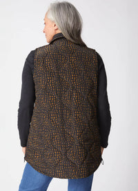 Habitat Reversible Printed Quilt Puffer Vest