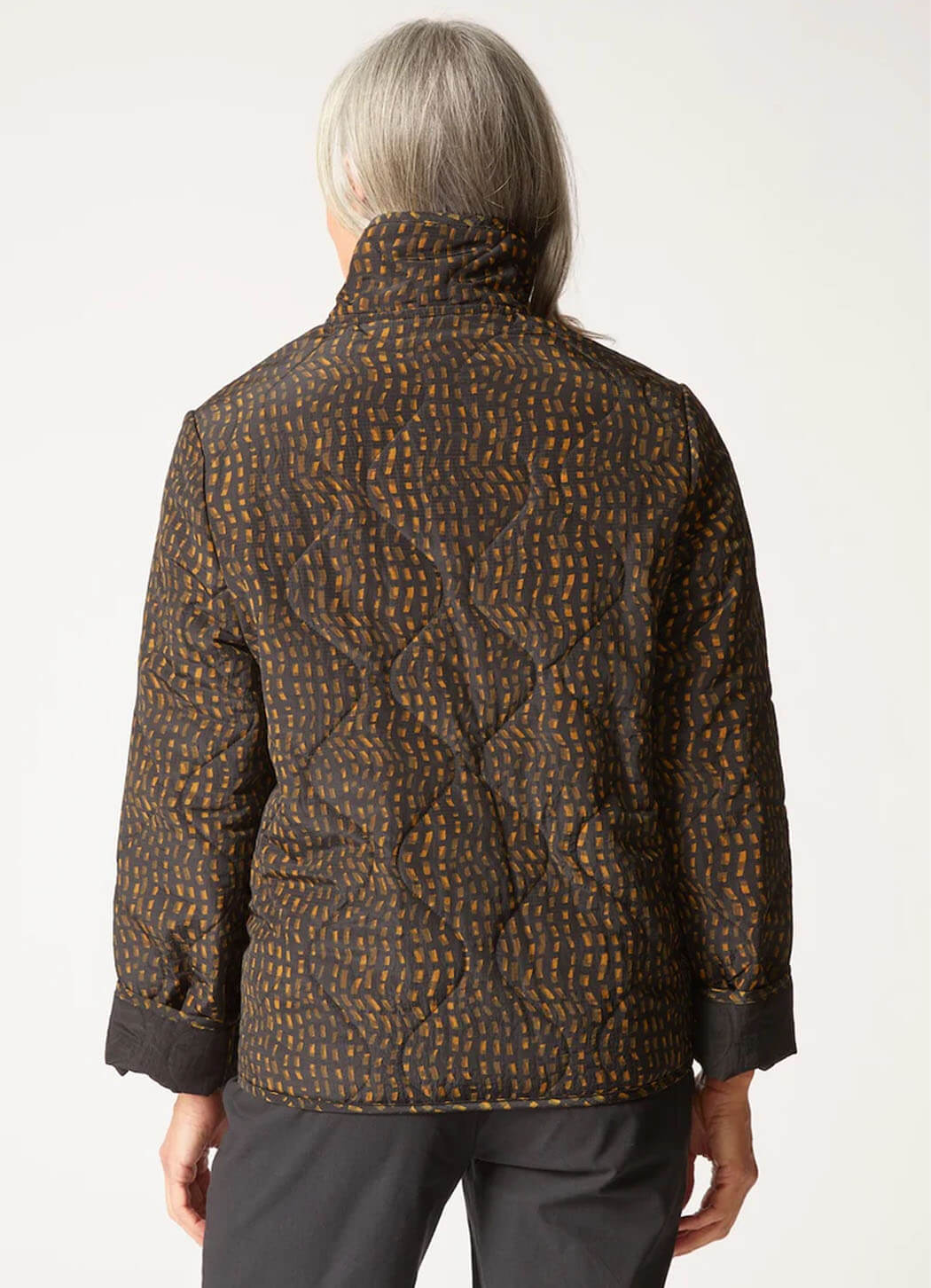 Habitat Reversible Printed Quilt Puffer Coat