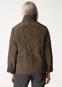 Habitat Reversible Printed Quilt Puffer Coat