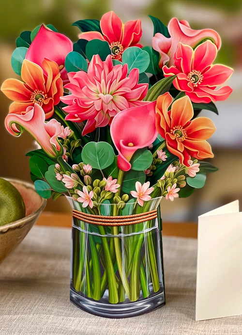 FreshCut Paper Dear Dahlia Pop-up Greeting Cards