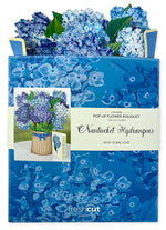FreshCut Paper Nantucket Hydrangeas Pop-up Greeting Cards