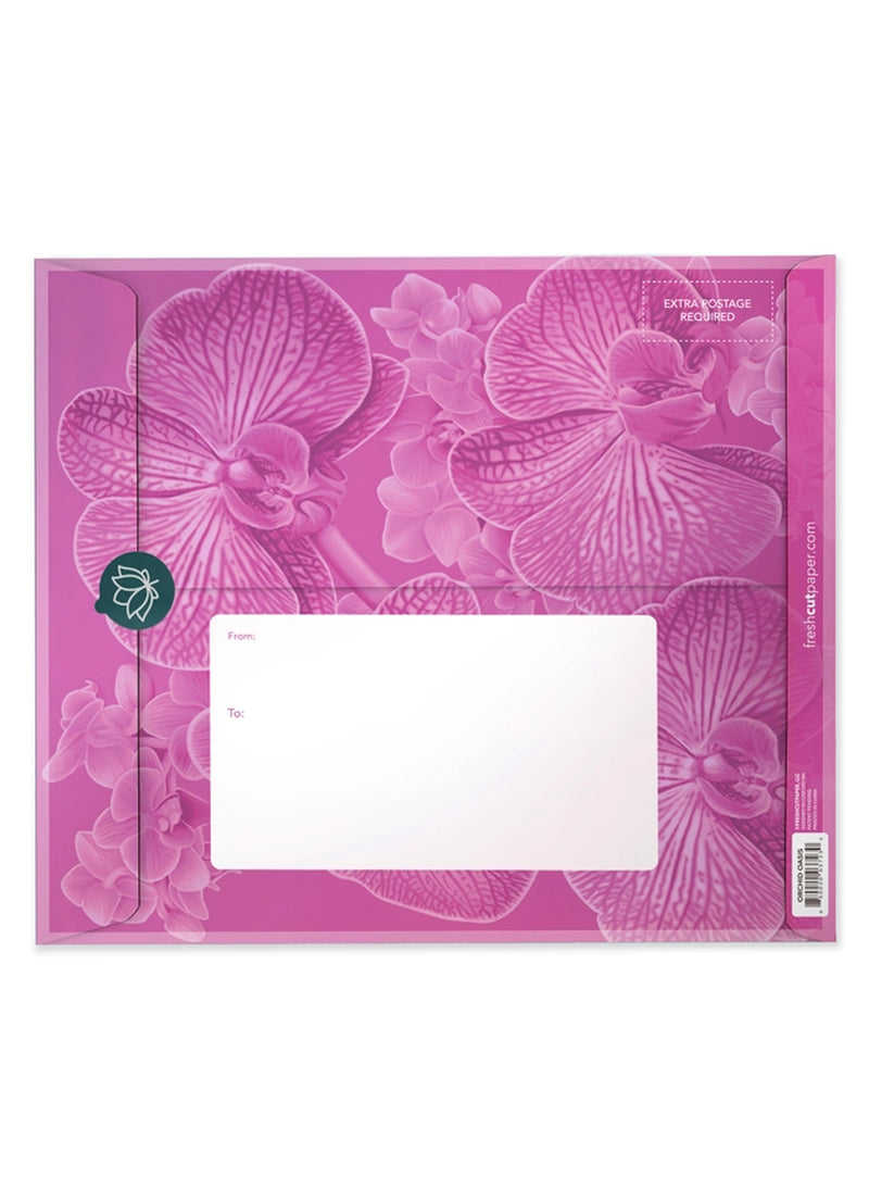 FreshCut Paper Orchid Oasis pop-up Greeting Cards