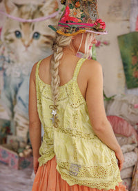 Magnolia Pearl Eyelet Clementine Tank