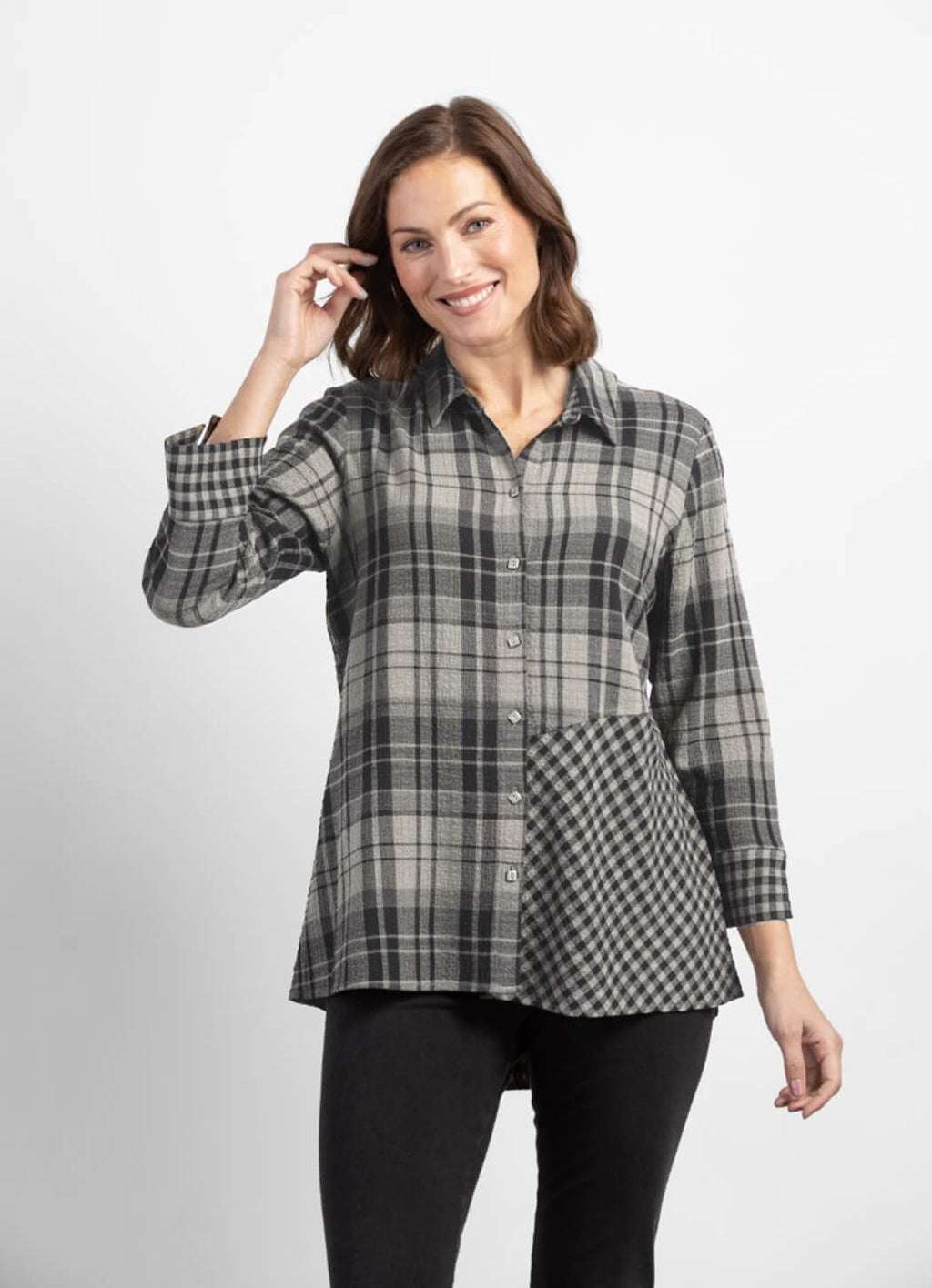 Habitat Mixed Up Shaped Shirt