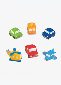 Elegant Baby Zoom Zoom Party Squirties (6 pcs)