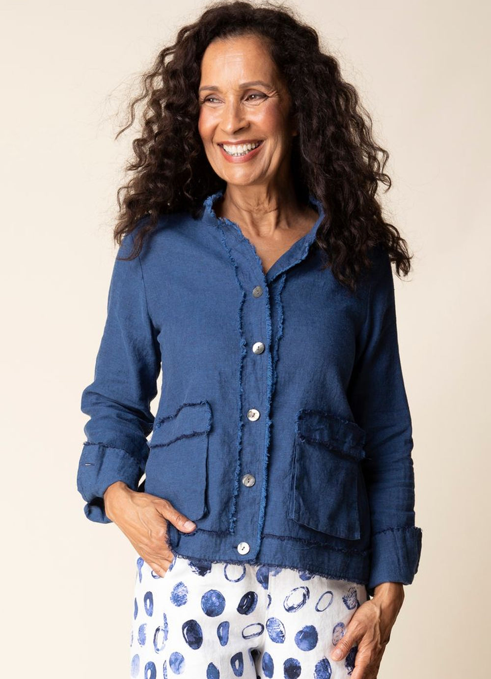 Habitat Summer Breeze Fringe Jacket