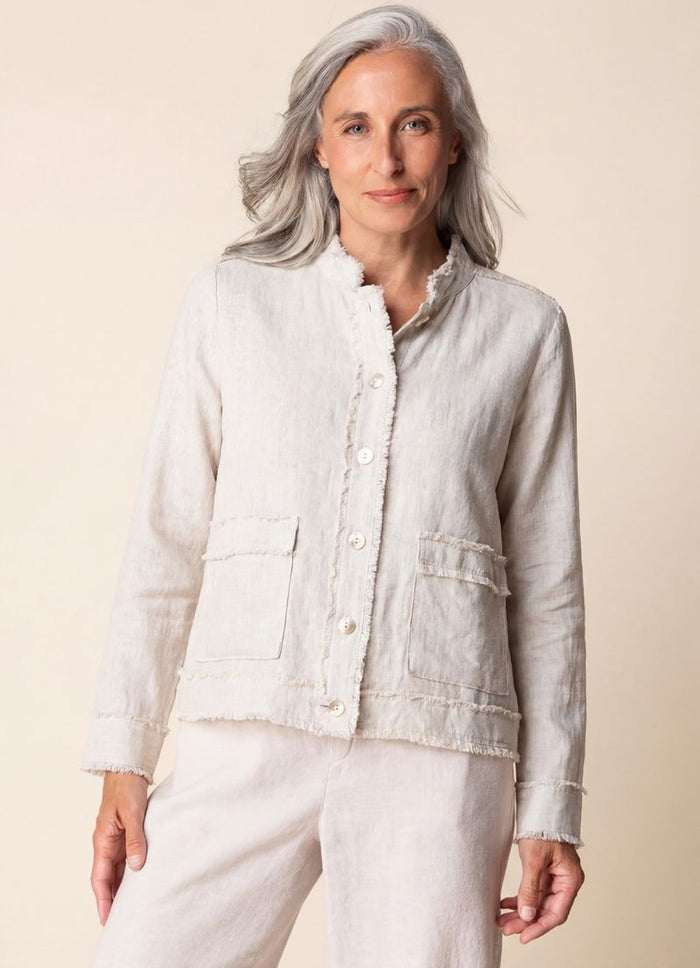 Habitat Summer Breeze Fringe Jacket