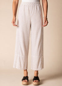 Habitat Linen Seamed Crop Pant