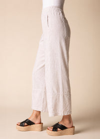 Habitat Linen Seamed Crop Pant