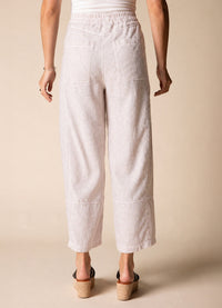 Habitat Linen Seamed Crop Pant