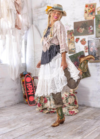 Magnolia Pearl Block Print Luiza Jacket