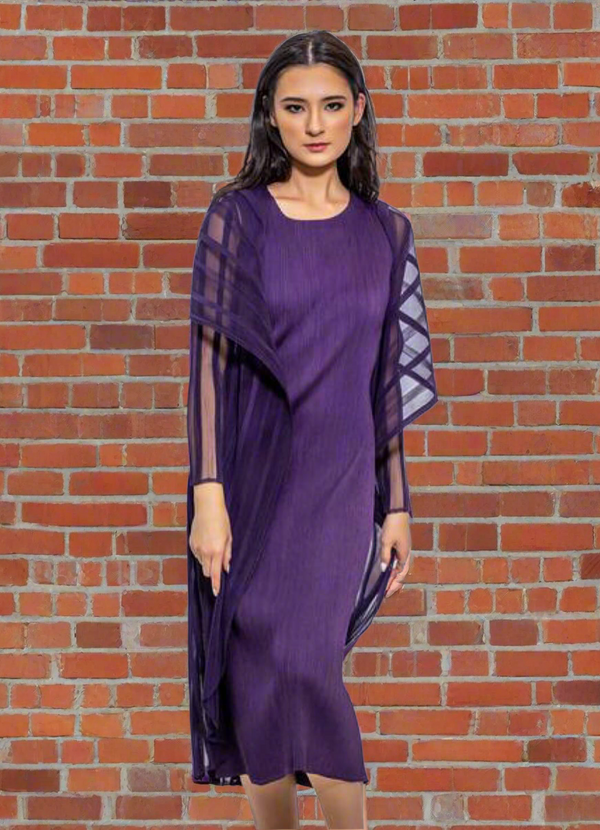 Journey Two-Piece Long Dress Set - Solid