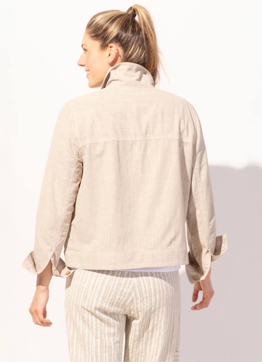 Escape Vista Washed Cotton Beach Jacket