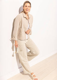 Escape Vista Washed Cotton Beach Jacket