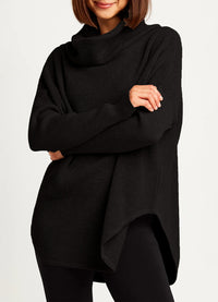 Planet Waffle Cowl Sweater