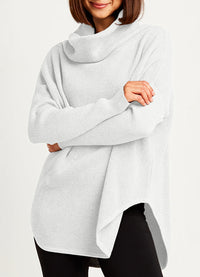 Planet Waffle Cowl Sweater