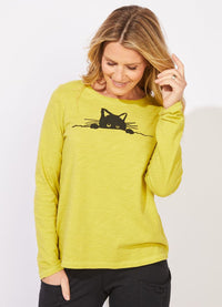Escape Destination Cat Crew Tee