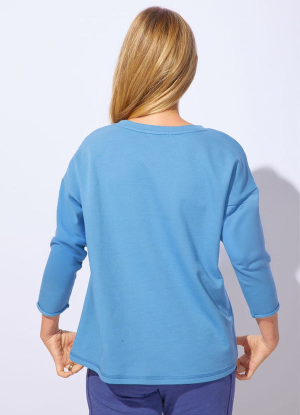 Escape Destination Fleece Heart Pullover