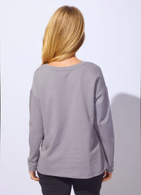 Escape Destination Fleece Floral Pullover