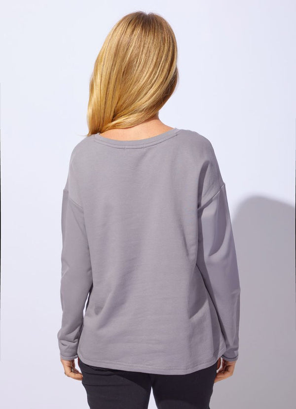 Escape Destination Fleece Floral Pullover