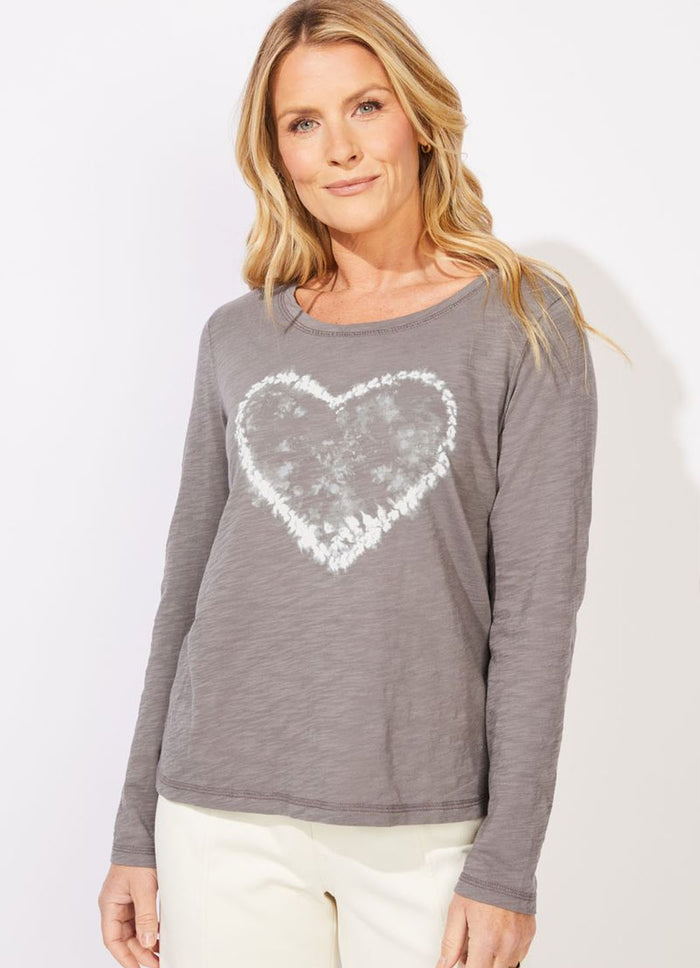 Escape Destination Heart Perfect Layer Tee