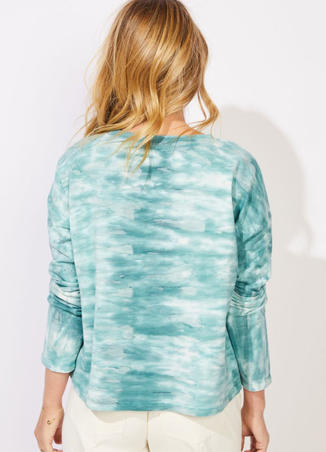 Escape River Dyed Sunset Pullover