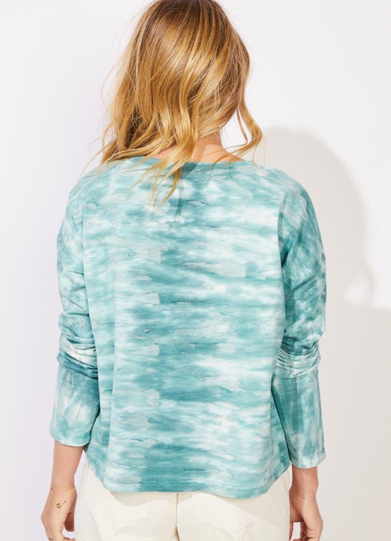 Escape River Dyed Sunset Pullover