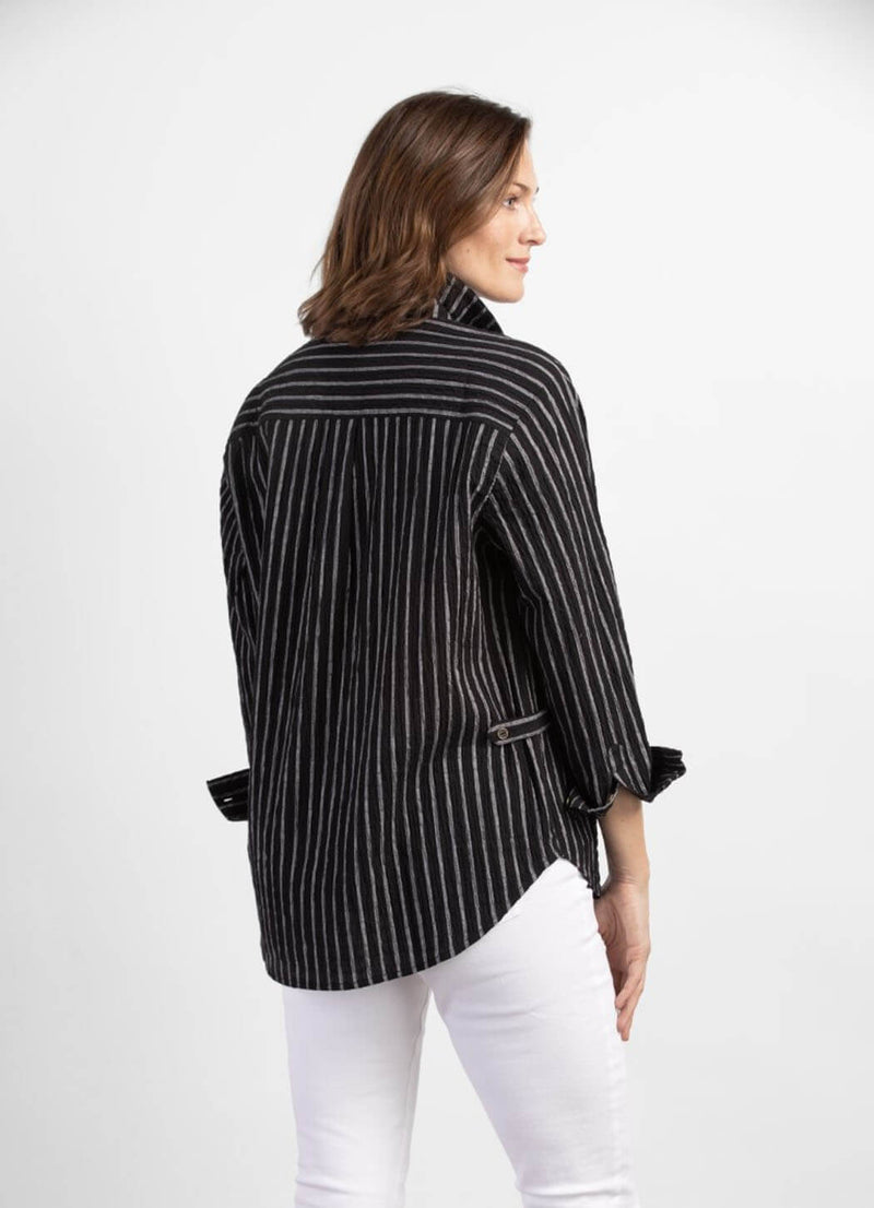 Habitat Flip Stripes Boyfriend Shirt